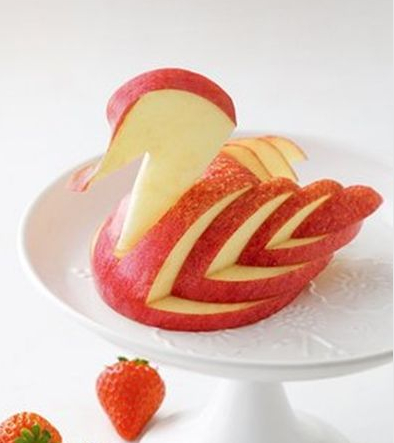 蘋果天鵝寶寶最愛