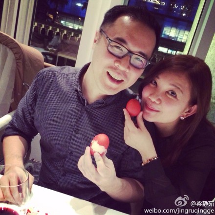 梁靜茹兒子滿月照曝光 曬紅蛋分享喜悅