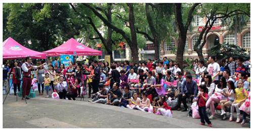 “世界兒歌日·尋找好童音” 沙面公園童聲飛揚