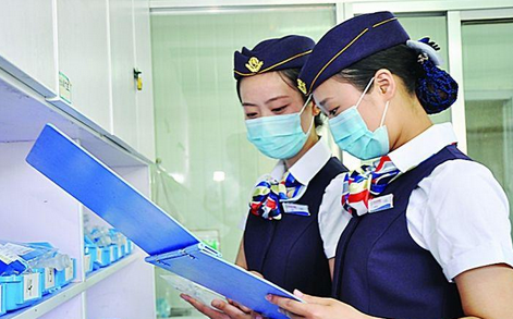 淮安漣水某醫院推“空姐式”護士服務 禮儀培訓1個月