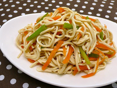 孕早期開胃食譜—涼拌干絲