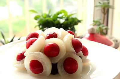 兒童創意美食—桂花荔枝扣