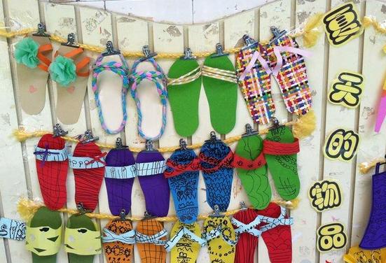 幼兒園夏季主題墻圖片大全