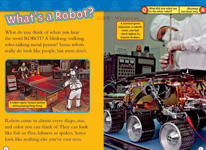 《Robots》國家地理科普繪本pdf資源免費下載