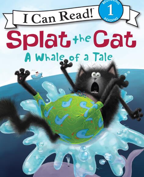 《Splat the Cat A Whale of a Tale》繪本pdf資源免費(fèi)下載