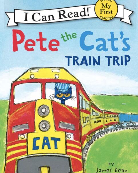 《Pete the Cat’s Train Trip》英文繪本pdf資源免費(fèi)下載