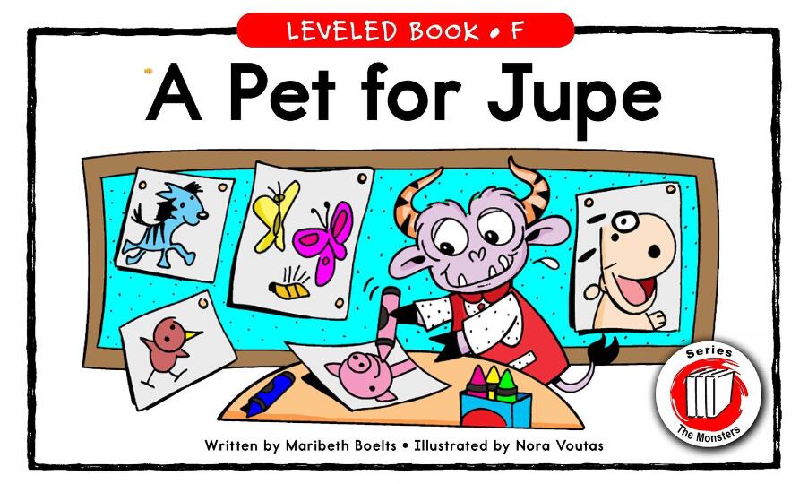 《A Pet for Jupe》RAZ分級英文繪本pdf資源免費下載