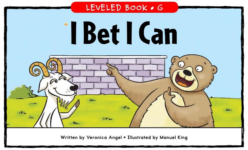 《I Bet I Can》RAZ分級英語繪本pdf資源免費下載