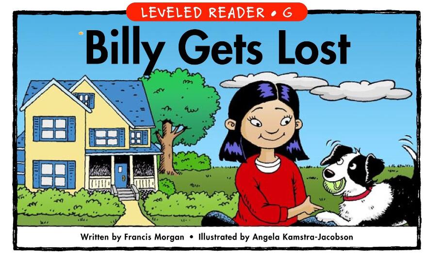 《Billy Gets Lost》RAZ分級英語繪本pdf資源免費下載