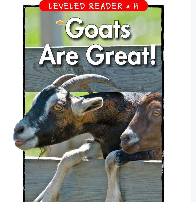 《Goats are great》RAZ分級繪本paf資源免費下載