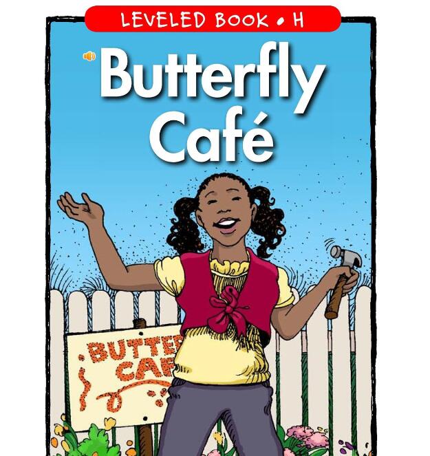 《Butterfly Cafe》RAZ分級英文繪本pdf資源免費下載