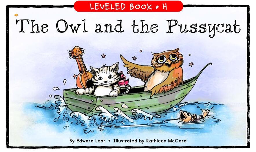 《The Owl and the Pussycat》RAZ繪本pdf資源免費下載