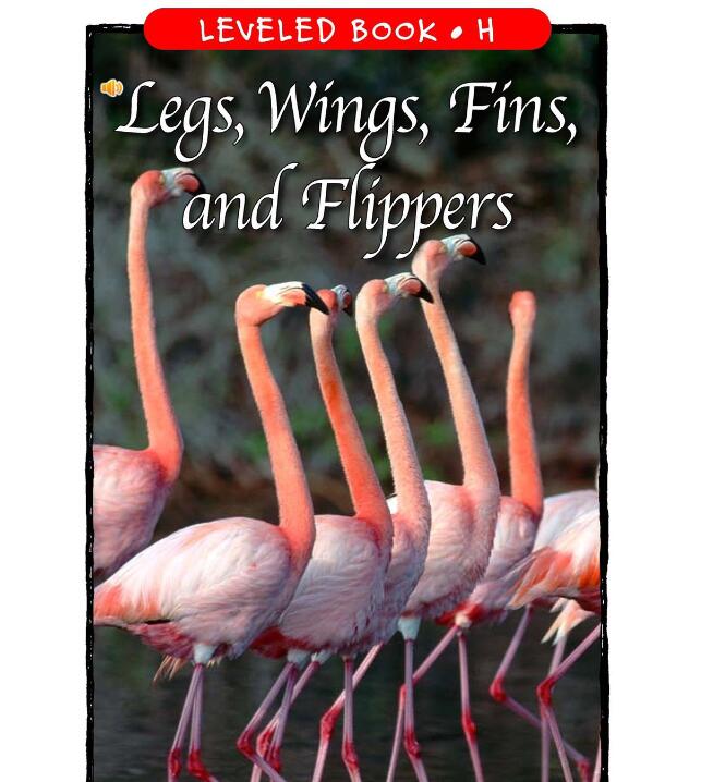 《Legs,Wings,Fins,and Flippers》RAZ繪本paf資源免費下載