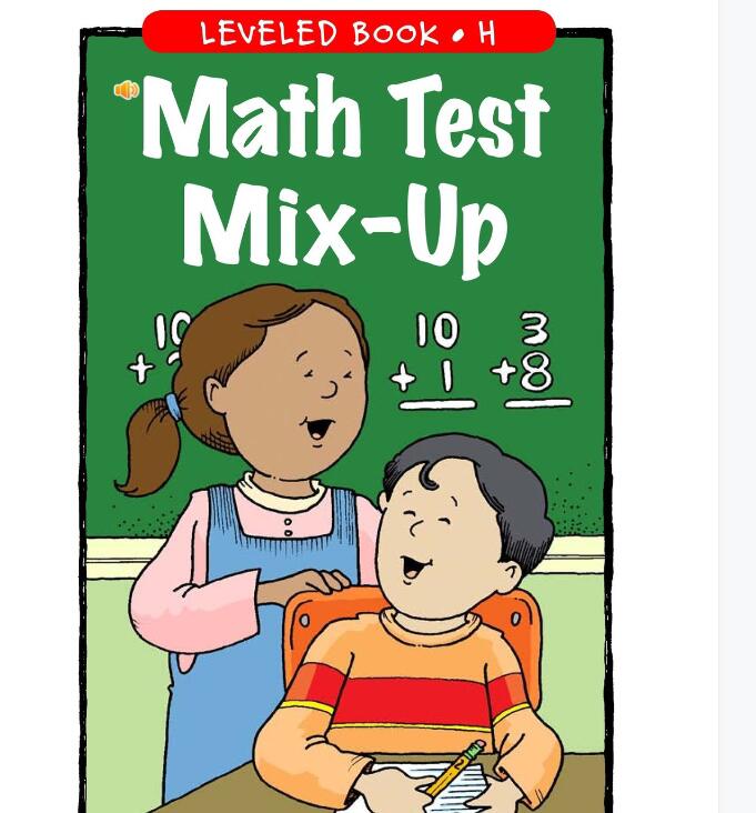 《Math Test Mix-Up》RAZ繪本故事pdf資源免費下載