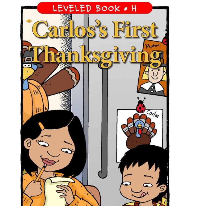 《Carlos's First Thanksgiving》RAZ繪本pdf資源免費下載