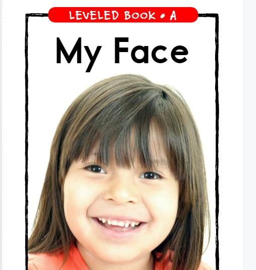 《My Face》RAZ分級英語繪本pdf資源免費下載