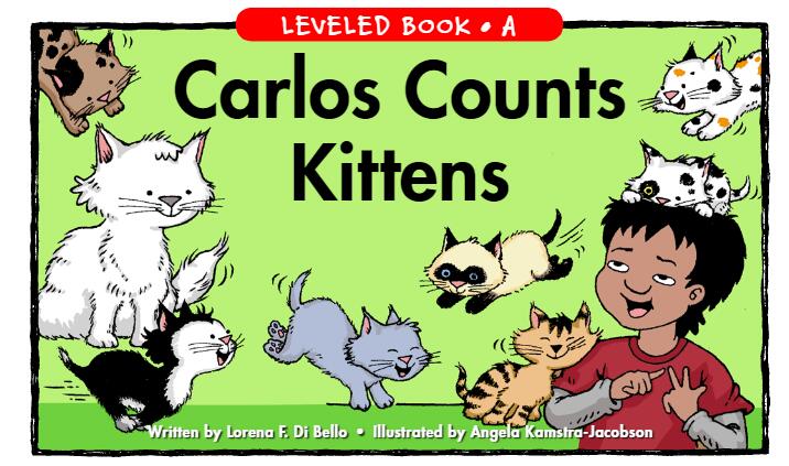 《Carlos Counts Kittens》RAZ分級繪本pdf資源免費下載