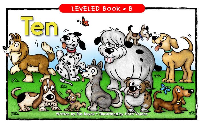 《Ten》RAZ分級英語繪本pdf資源免費下載