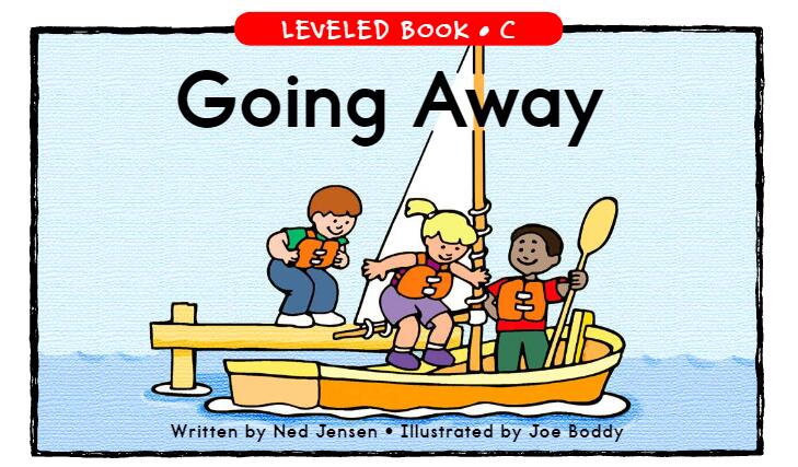 《Going Away》RAZ分級英語繪本pdf資源免費下載