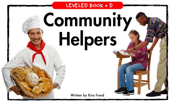 《Community Helpers》RAZ分級英語繪本pdf資源免費下載