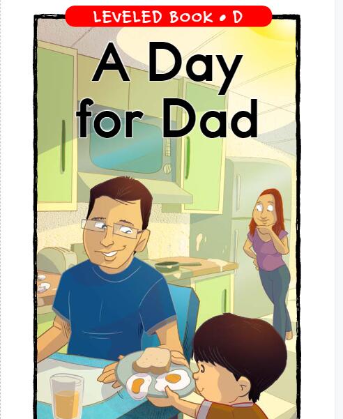 《A Day for Dad》RAZ分級英語繪本pdf資源免費(fèi)下載