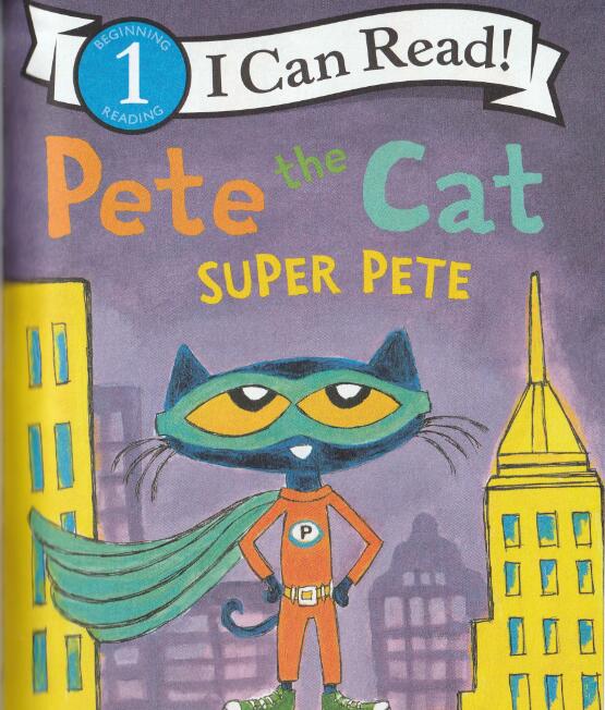 《Pete the Cat super Pete》英語(yǔ)繪本pdf資源免費(fèi)下載