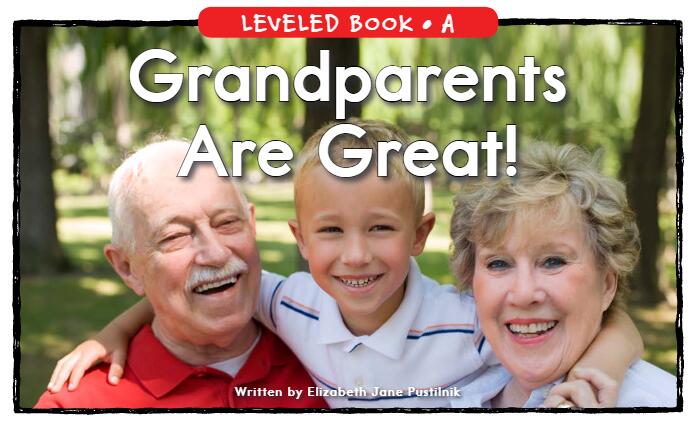 《Grandparents are Great》RAZ繪本pdf+點讀包+練習冊資源免費下載