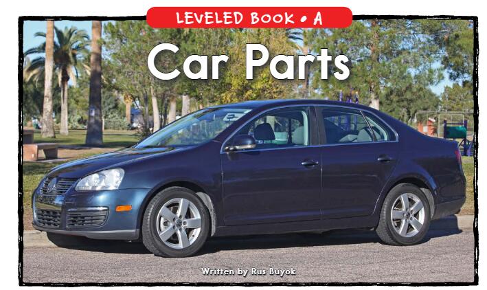 《Car Parts》RAZ繪本pdf+點讀包+練習冊資源免費下載