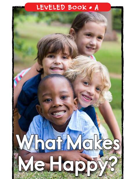 《What Makes Me Happy》RAZ分級繪本pdf資源免費下載