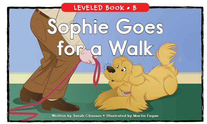 《Sophie Goes for a Walk》RAZ分級繪本pdf資源免費下載