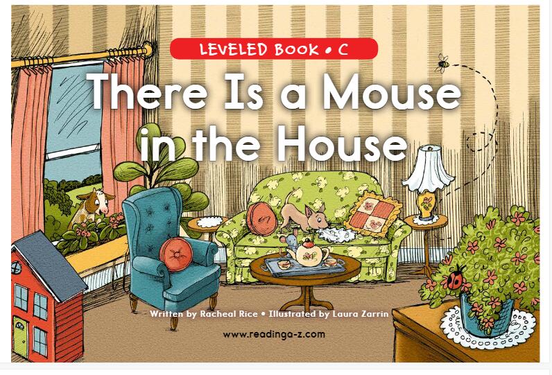 《There Is a Mouse in the House》RAZ分級繪本pdf資源免費下載