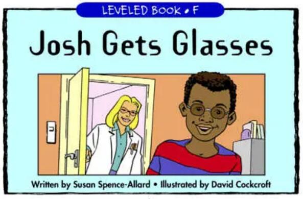 《Josh Gets Glasses》RAZ分級繪本pdf資源免費(fèi)下載
