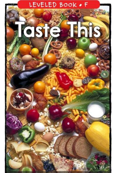 《Taste This》RAZ分級英語繪本pdf資源免費下載