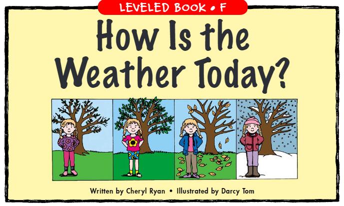 《How Is the Weather Today》RAZ繪本pdf資源免費下載