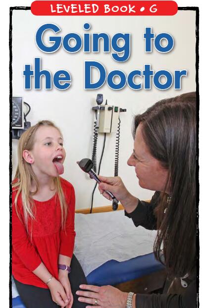 《Going to the Doctor》RAZ分級(jí)繪本pdf資源免費(fèi)下載