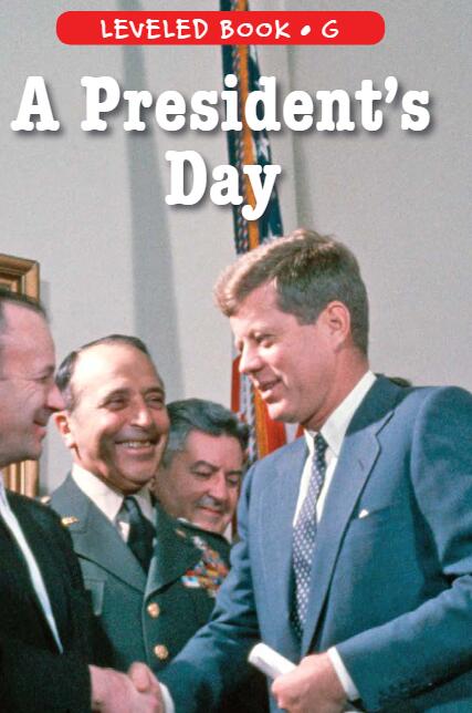 《A President's Day》RAZ分級繪本pdf資源免費下載