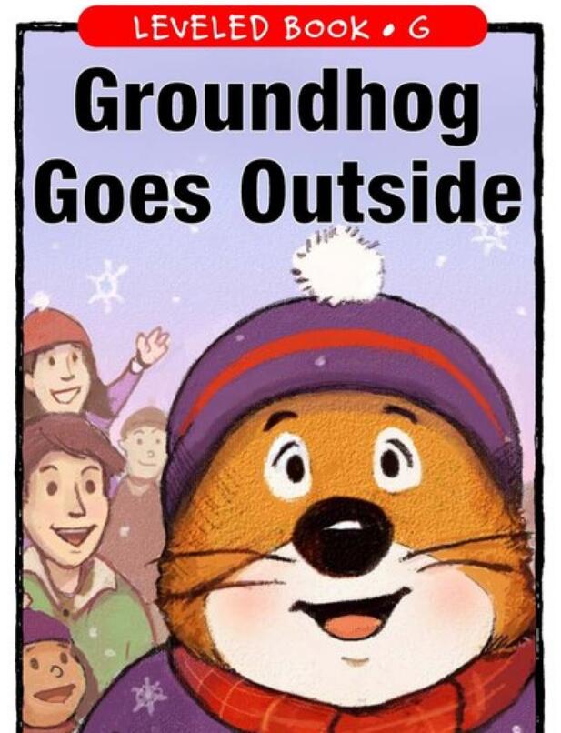 《Groundhog Goes Outside》RAZ繪本pdf資源免費下載