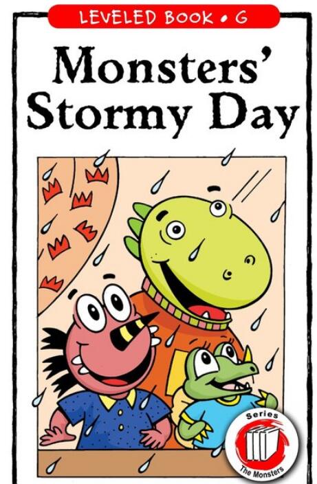 《Monsters' Stormy Day》RAZ分級英文繪本pdf資源免費下載