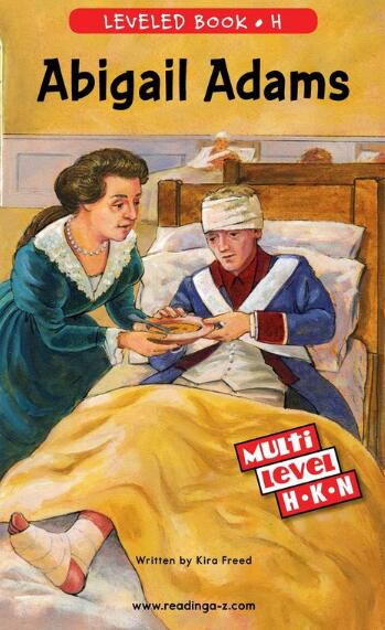 《Abigail Adams》RAZ分級英語繪本pdf資源免費下載