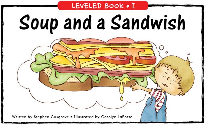 《Soup and a Sandwish》RAZ分級繪本pdf資源免費下載