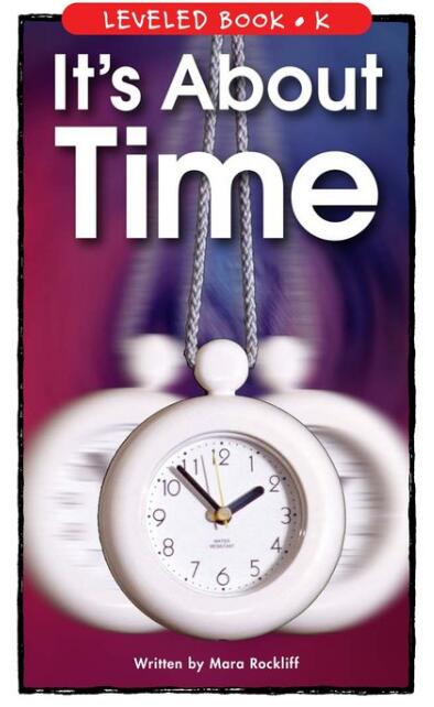 《It's About Time》RAZ分級閱讀繪本pdf資源免費(fèi)下載