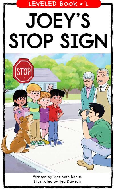 《Joey's Stop Sign》RAZ分級繪本pdf資源免費下載