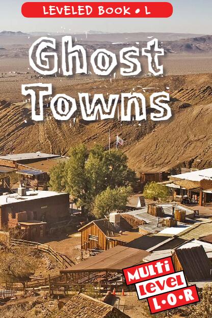 《Ghost Towns》RAZ分級(jí)閱讀繪本pdf資源免費(fèi)下載