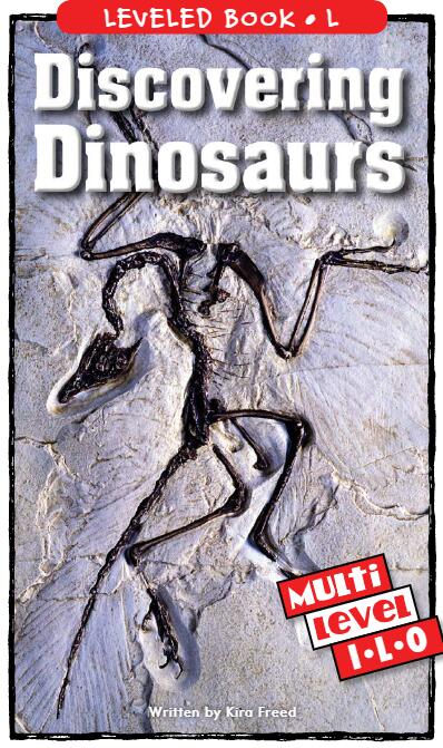 《Discovering Dinosaurs》RAZ分級閱讀繪本pdf資源免費下載