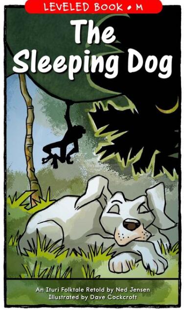 《The Sleeping Dog》RAZ分級閱讀繪本pdf資源免費下載