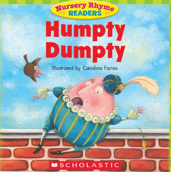 《Humpty Dumpty》鵝媽媽童謠繪本pdf資源免費下載
