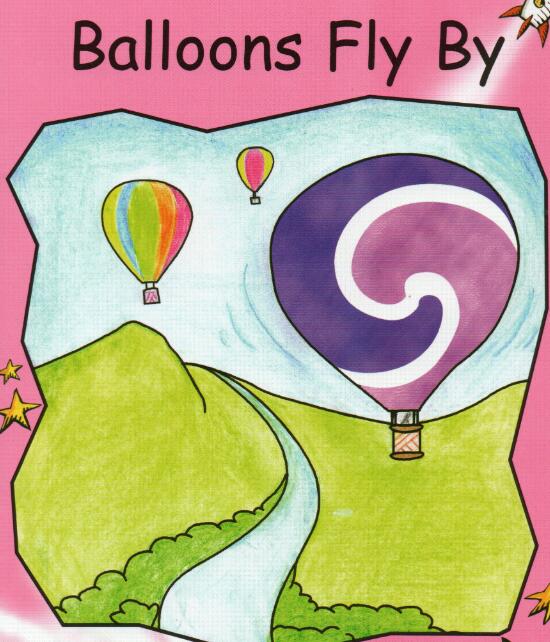 《Balloons Fly By》紅火箭分級繪本pdf資源免費下載
