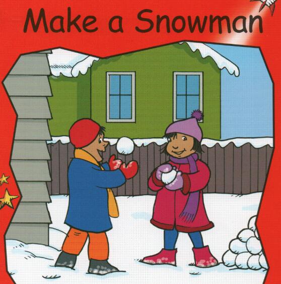 《Make a Snowman》紅火箭分級繪本pdf資源免費下載