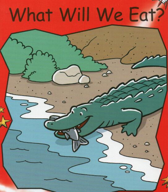 《What Will We Eat》紅火箭分級(jí)閱讀繪本pdf資源免費(fèi)下載