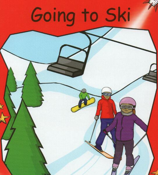 《Going To Ski》紅火箭分級(jí)閱讀繪本pdf資源免費(fèi)下載